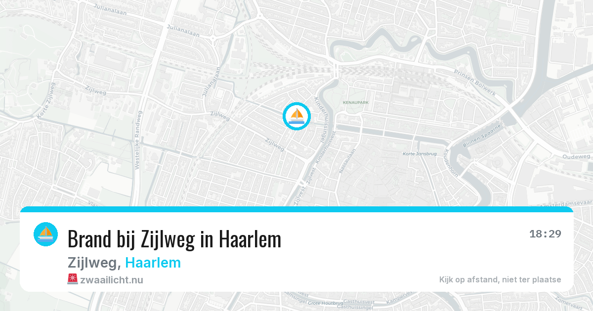 Brand bij Zijlweg in Haarlem — 14 jul 2026
