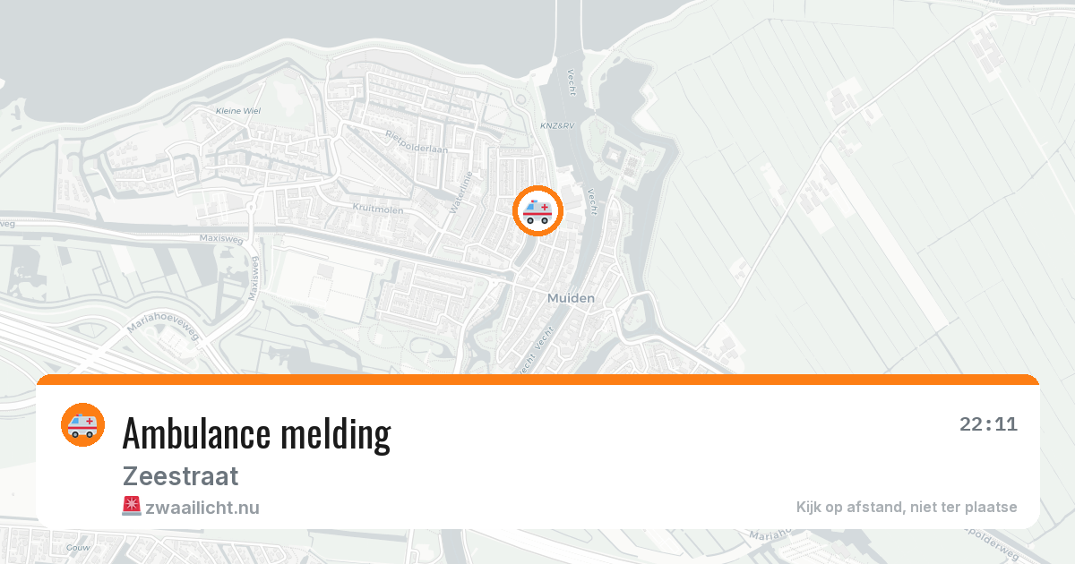 Ambulance melding — 11 jul 2026