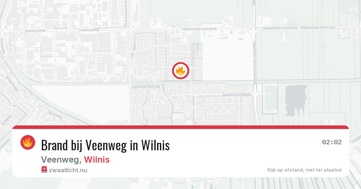 Brand bij Veenweg in Wilnis — 30 apr 2026