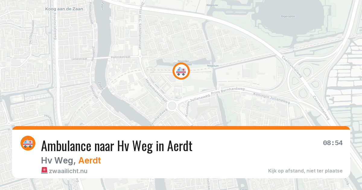 Ambulance naar Hv Weg in Aerdt — 14 mrt 2026