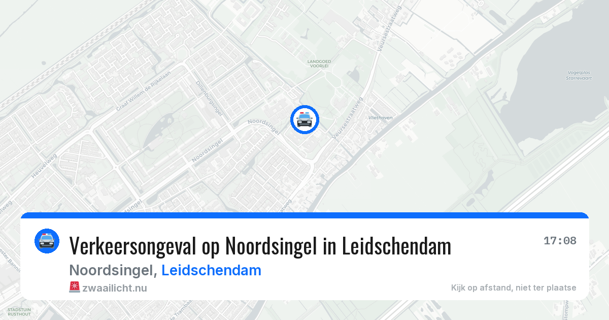 Verkeersongeval op Noordsingel in Leidschendam — 25 jan 2026