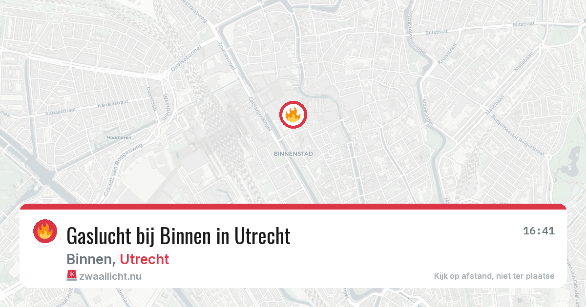 Gaslucht bij Binnen in Utrecht — 2 feb 2026