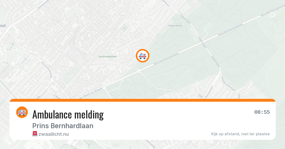 Ambulance melding — 30 jan 2026