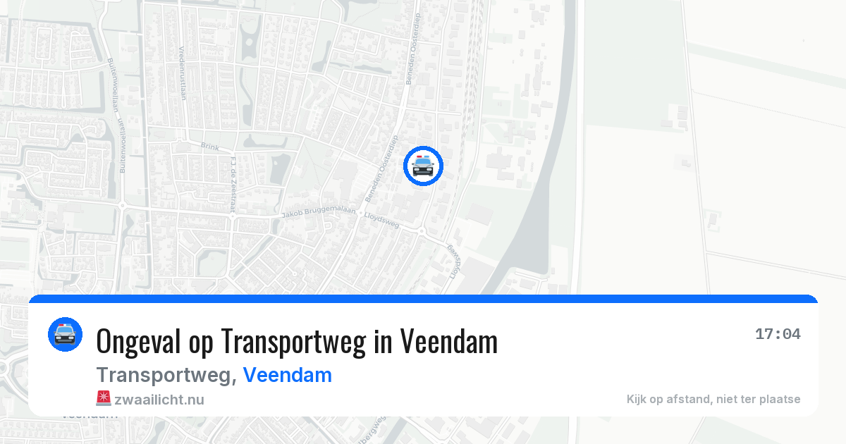 Ongeval op Transportweg in Veendam — 3 apr 2026