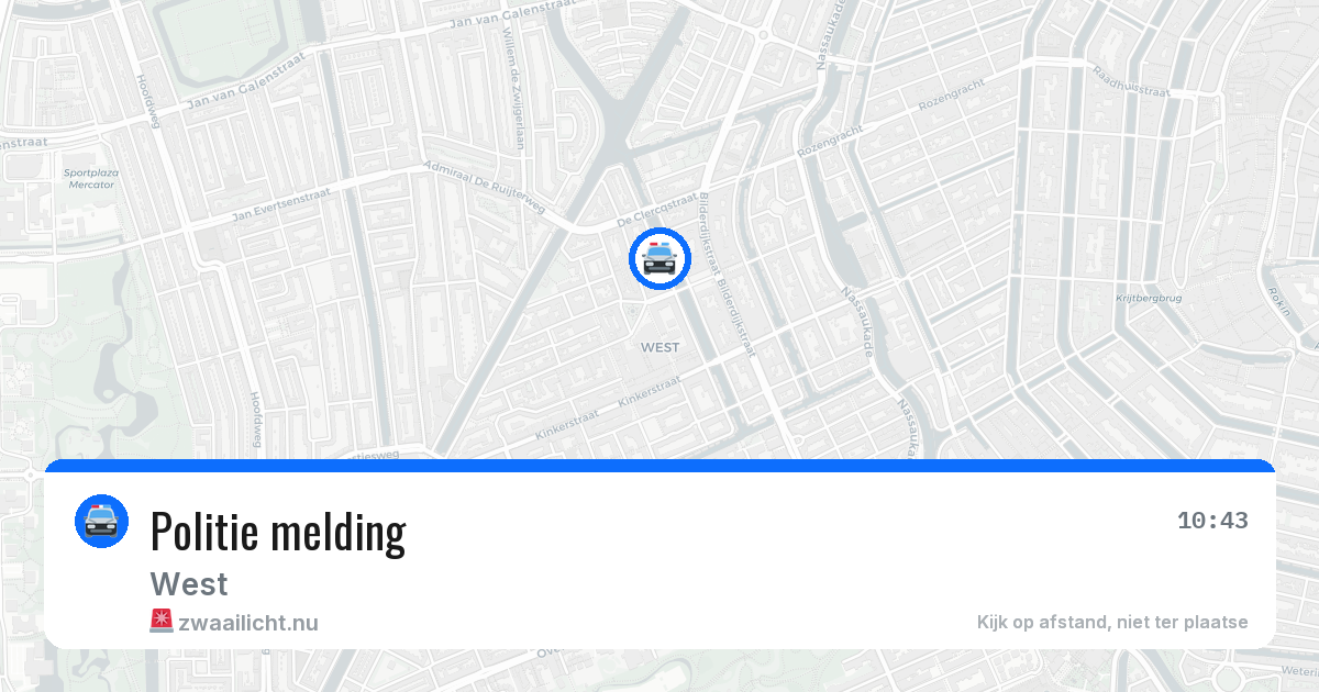Politie melding — 20 jun 2026
