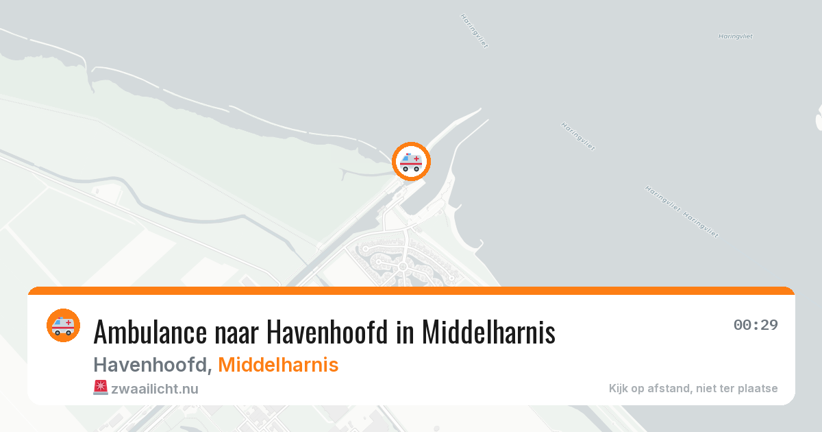 Ambulance naar Havenhoofd in Middelharnis — 24 jul 2026