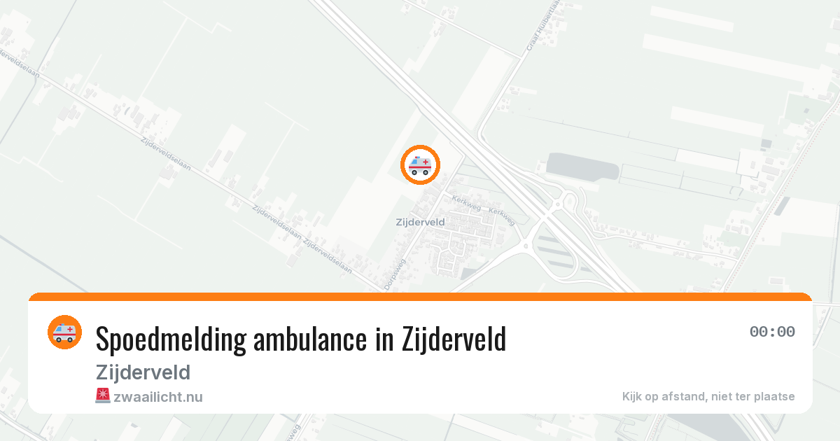 Spoedmelding ambulance in Zijderveld — 28 apr 2026
