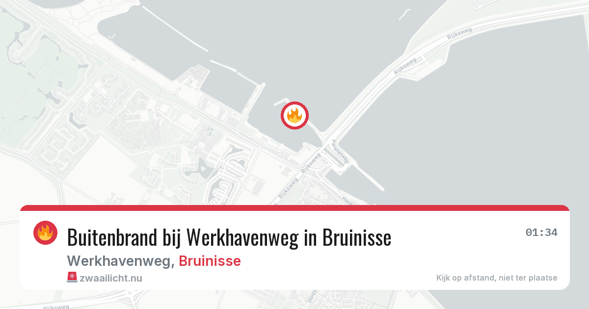 Buitenbrand bij Werkhavenweg in Bruinisse — 23 jul 2026