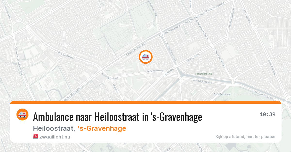 Ambulance naar Heiloostraat in 's-Gravenhage — 2 jun 2026
