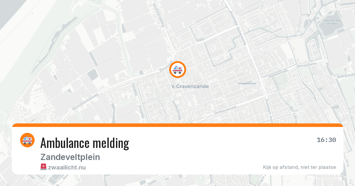 Ambulance melding — 26 feb 2026