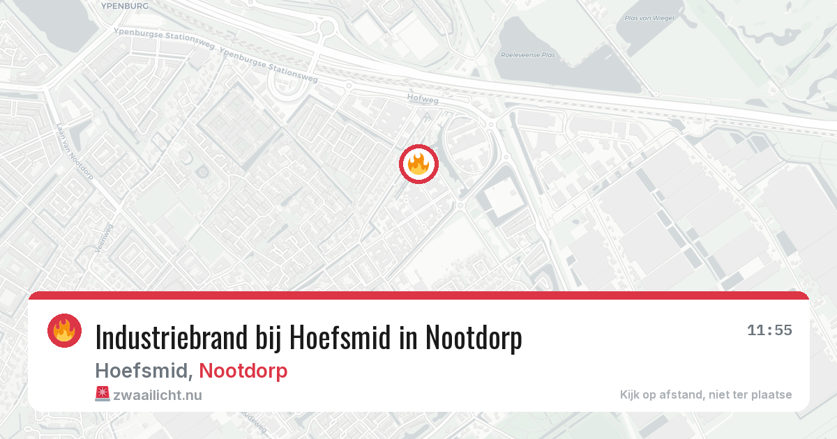 Industriebrand bij Hoefsmid in Nootdorp — 4 feb 2026