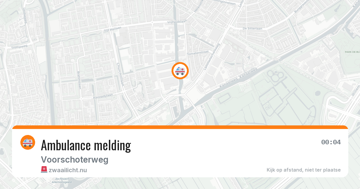 Ambulance melding — 17 jul 2026