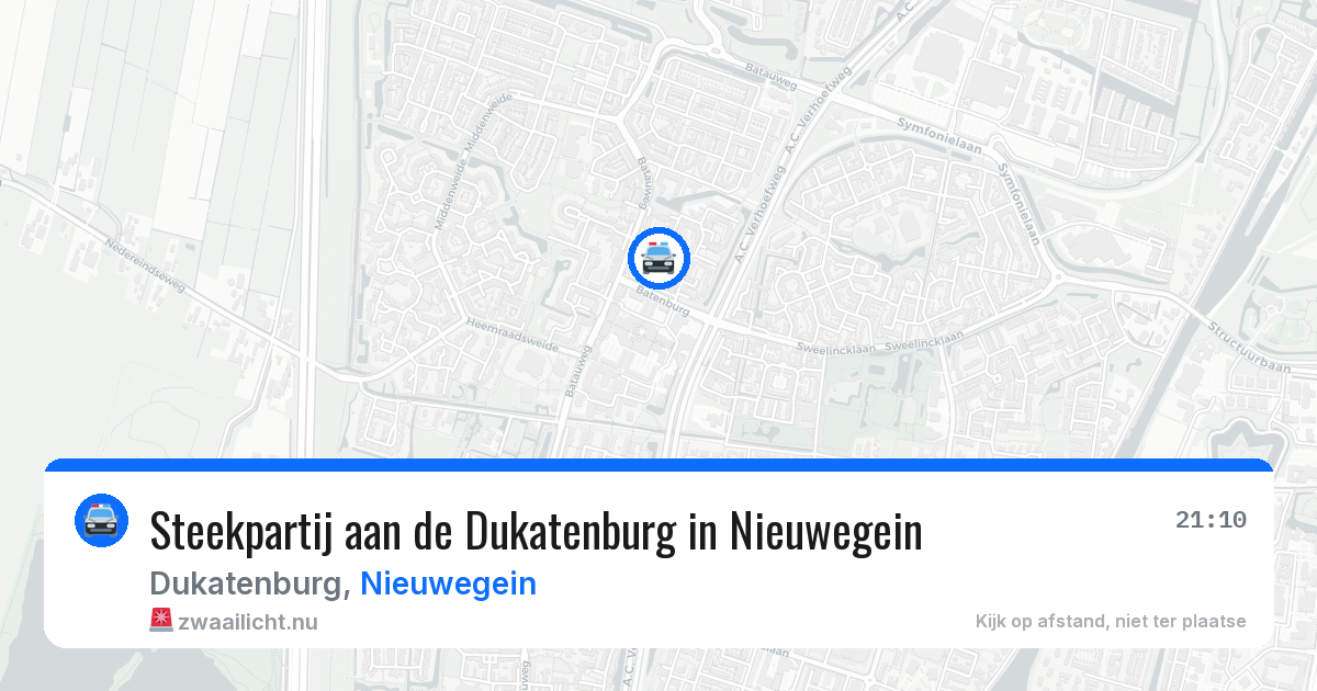 Steekpartij aan de Dukatenburg in Nieuwegein — 20 mei 2026