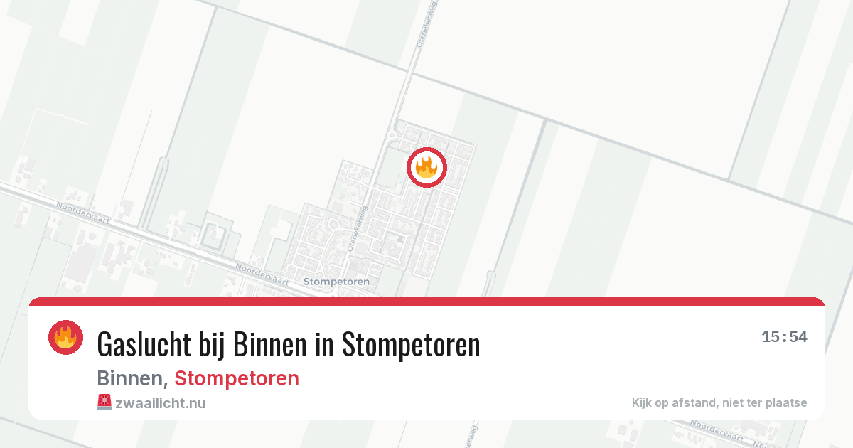 Gaslucht bij Binnen in Stompetoren — 13 feb 2026