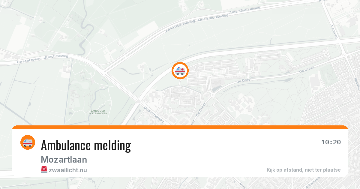 Ambulance melding — 23 feb 2026