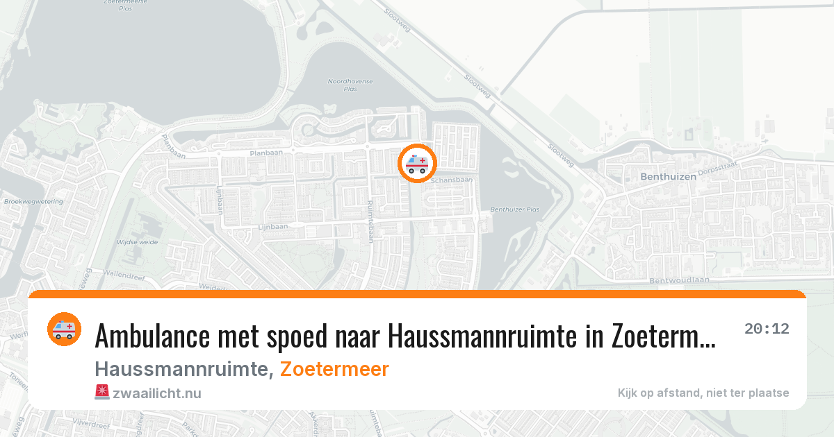 Ambulance met spoed naar Haussmannruimte in Zoetermeer — 16 jan 2026