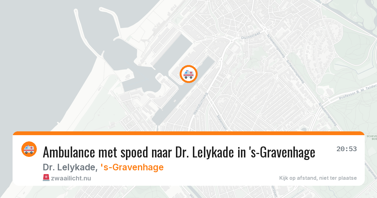 Ambulance met spoed naar Dr. Lelykade in 's-Gravenhage — 25 jan 2026