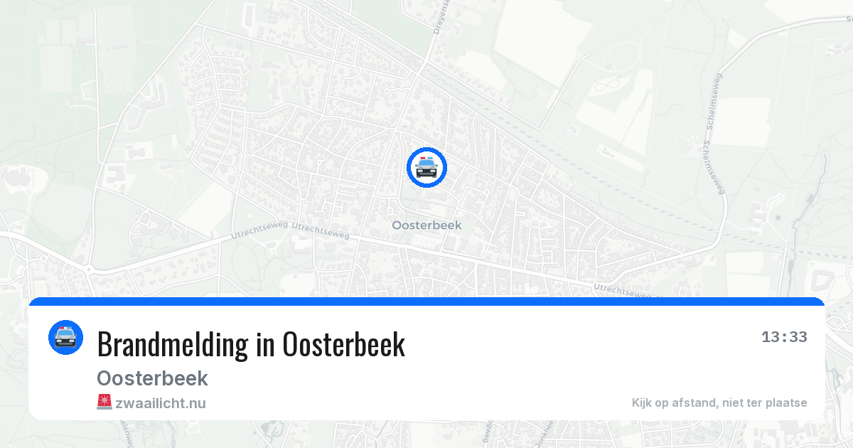 Brandmelding in Oosterbeek — 4 mei 2026