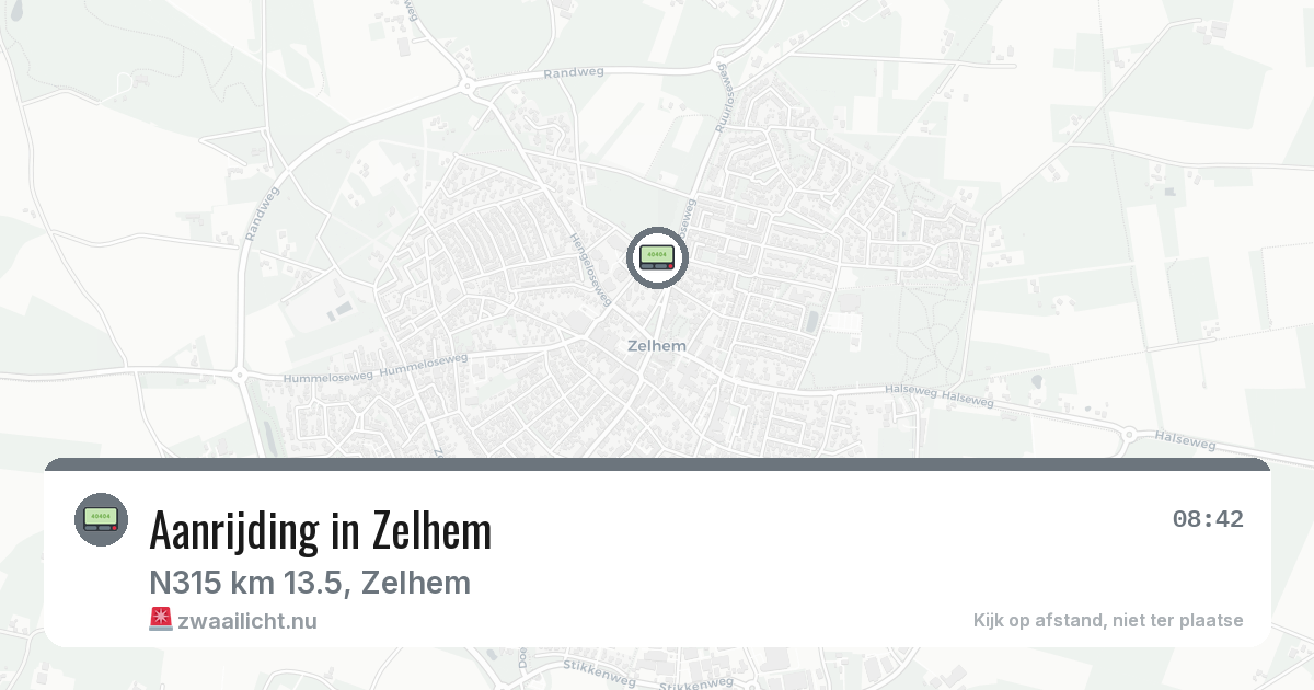 Aanrijding in Zelhem — 6 apr 2026