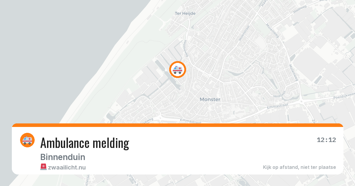 Ambulance melding — 23 jul 2026