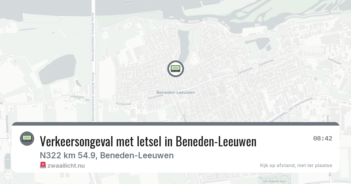 Verkeersongeval met letsel in Beneden-Leeuwen — 11 jun 2026