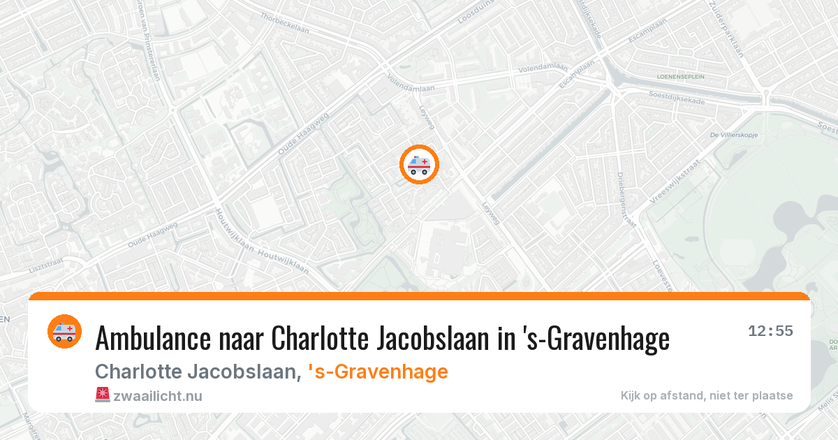 Ambulance naar Charlotte Jacobslaan in 's-Gravenhage — 19 mei 2026