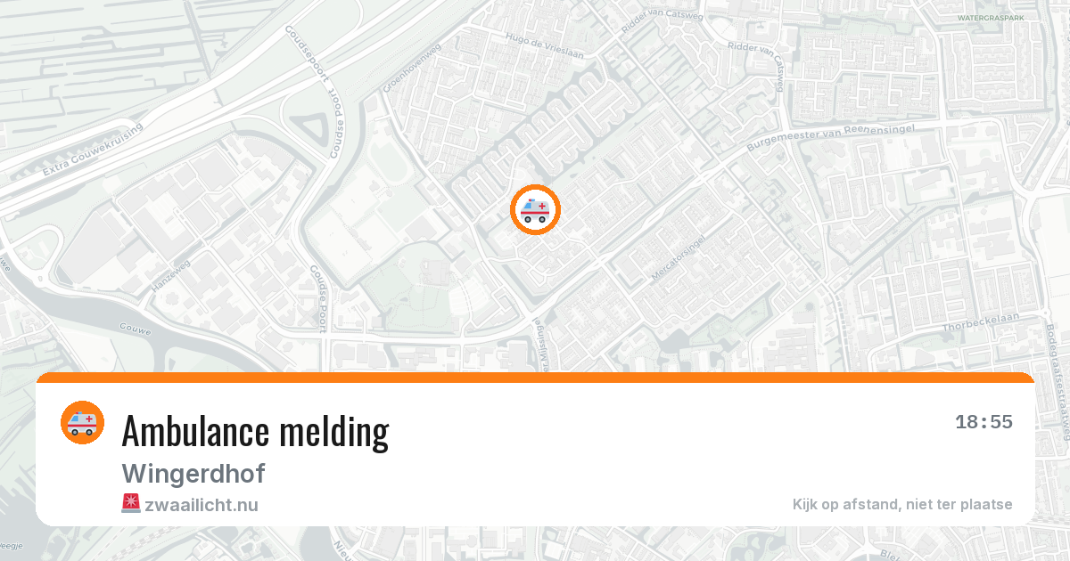 Ambulance melding — 20 jul 2026
