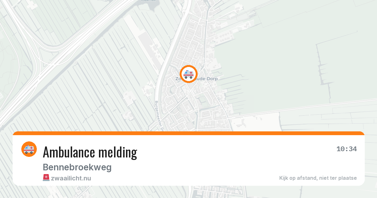 Ambulance melding — 10 jun 2026