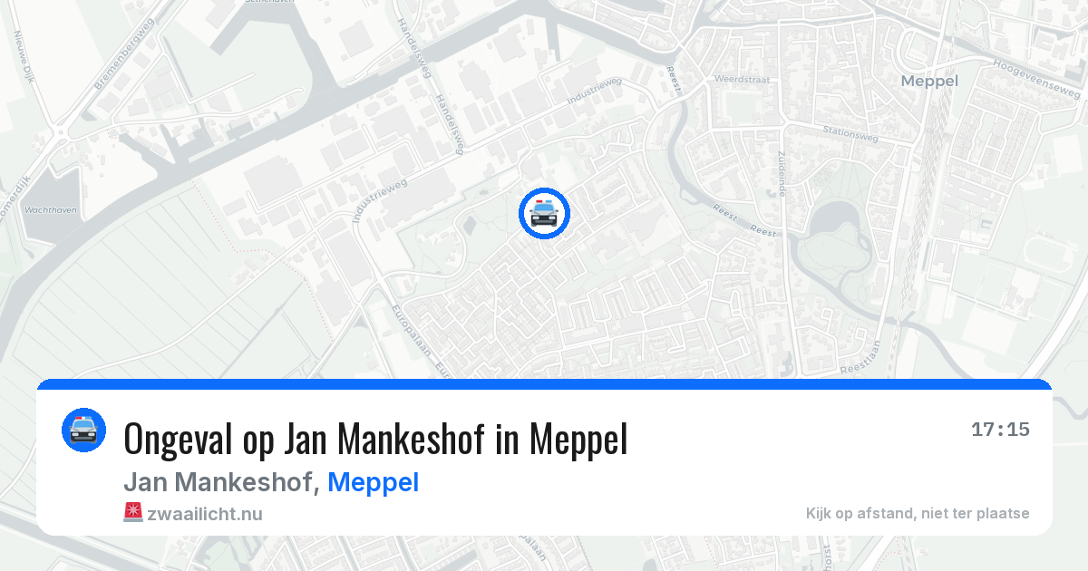 Ongeval op Jan Mankeshof in Meppel — 21 jan 2026