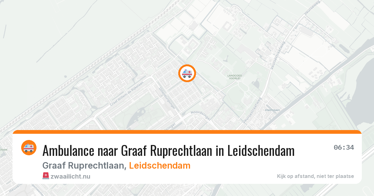 Ambulance naar Graaf Ruprechtlaan in Leidschendam — 19 jan 2026