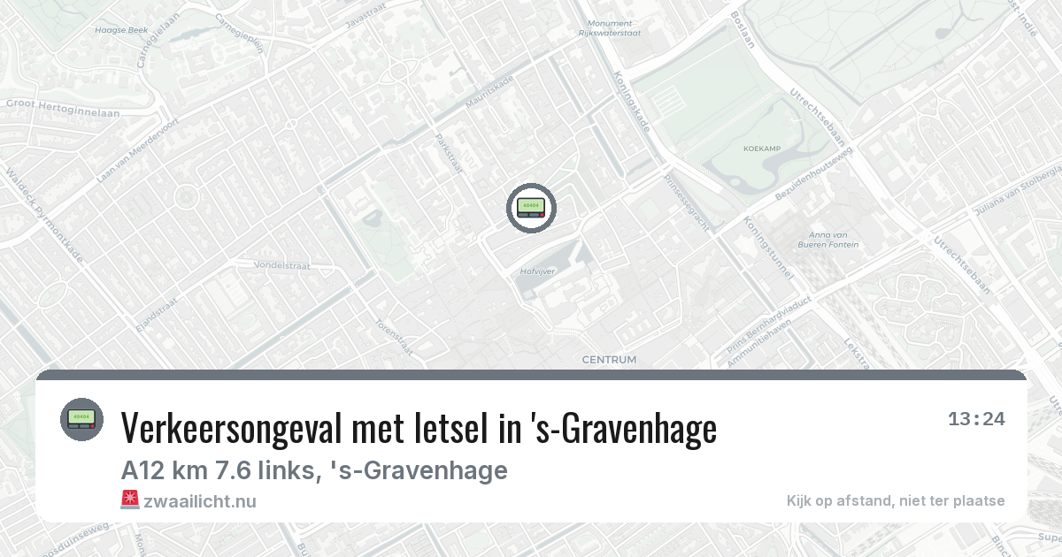 Verkeersongeval met letsel in 's-Gravenhage — 3 feb 2026