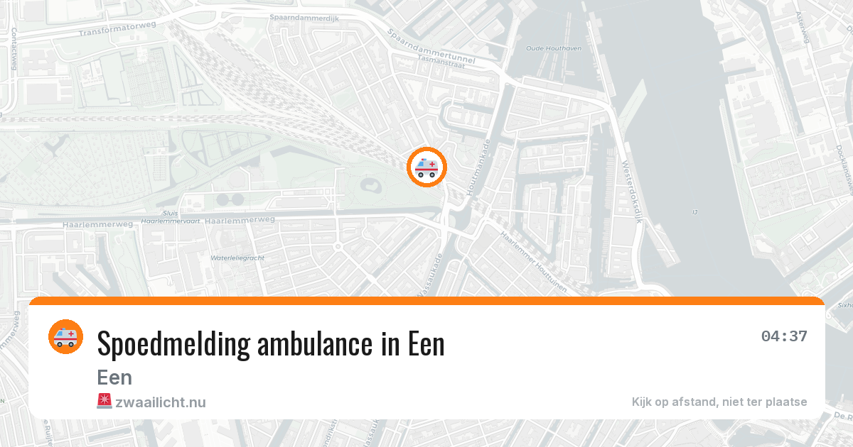 Spoedmelding ambulance in Een — 28 apr 2026