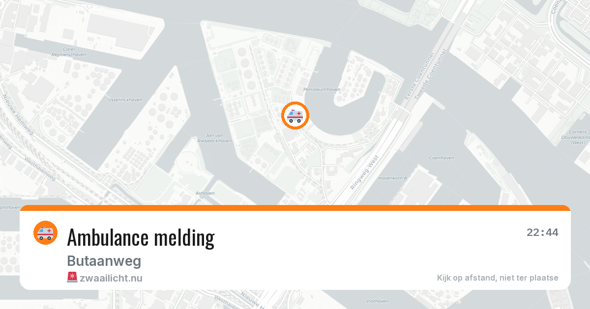 Ambulance melding — 27 mei 2026