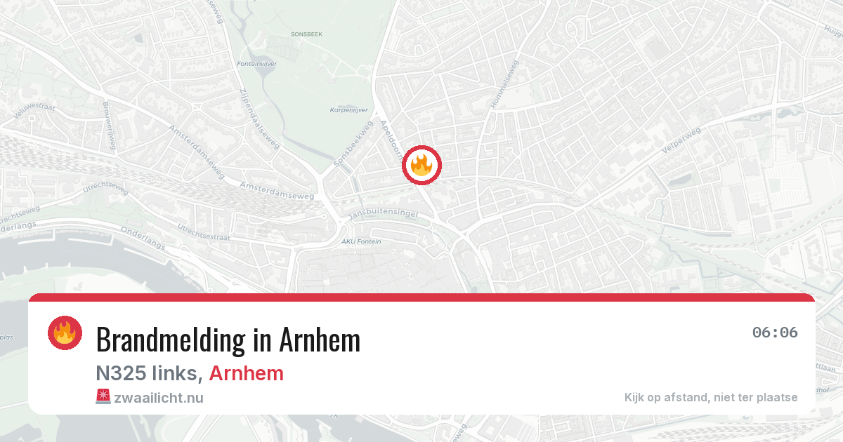 Brandmelding in Arnhem — 14 jul 2026
