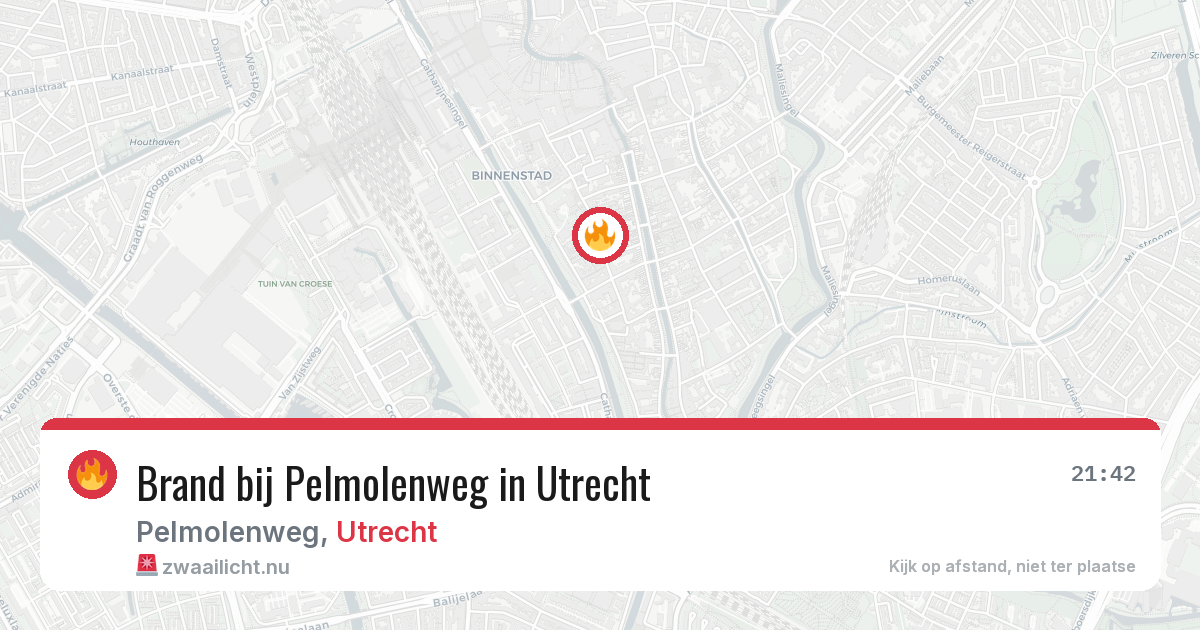 Brand bij Pelmolenweg in Utrecht — 17 mei 2026