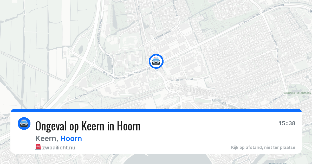 Ongeval op Keern in Hoorn — 12 mei 2026