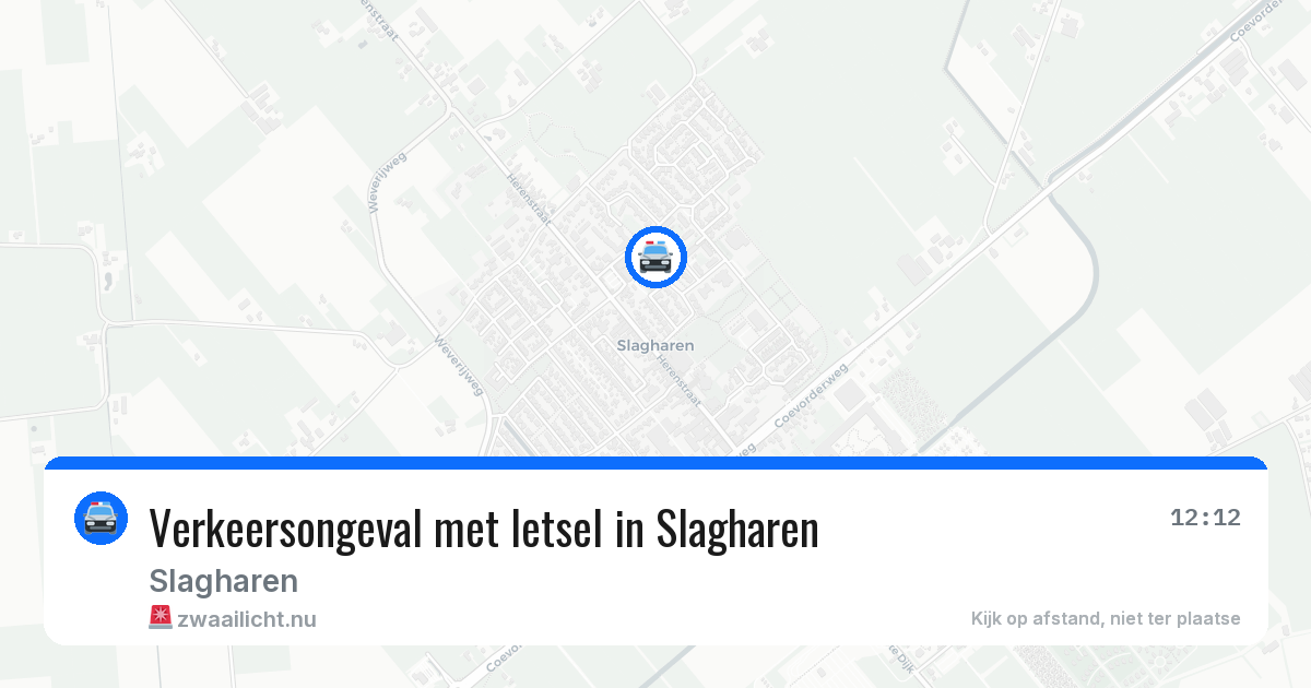 Verkeersongeval met letsel in Slagharen — 30 jun 2026