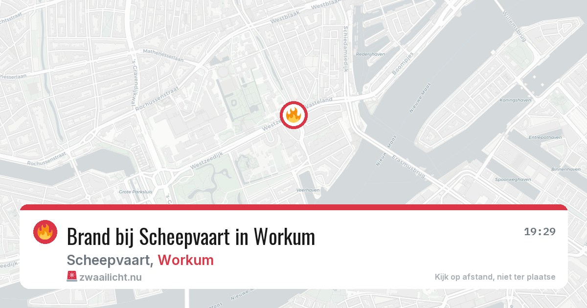 Brand bij Scheepvaart in Workum — 23 jul 2026