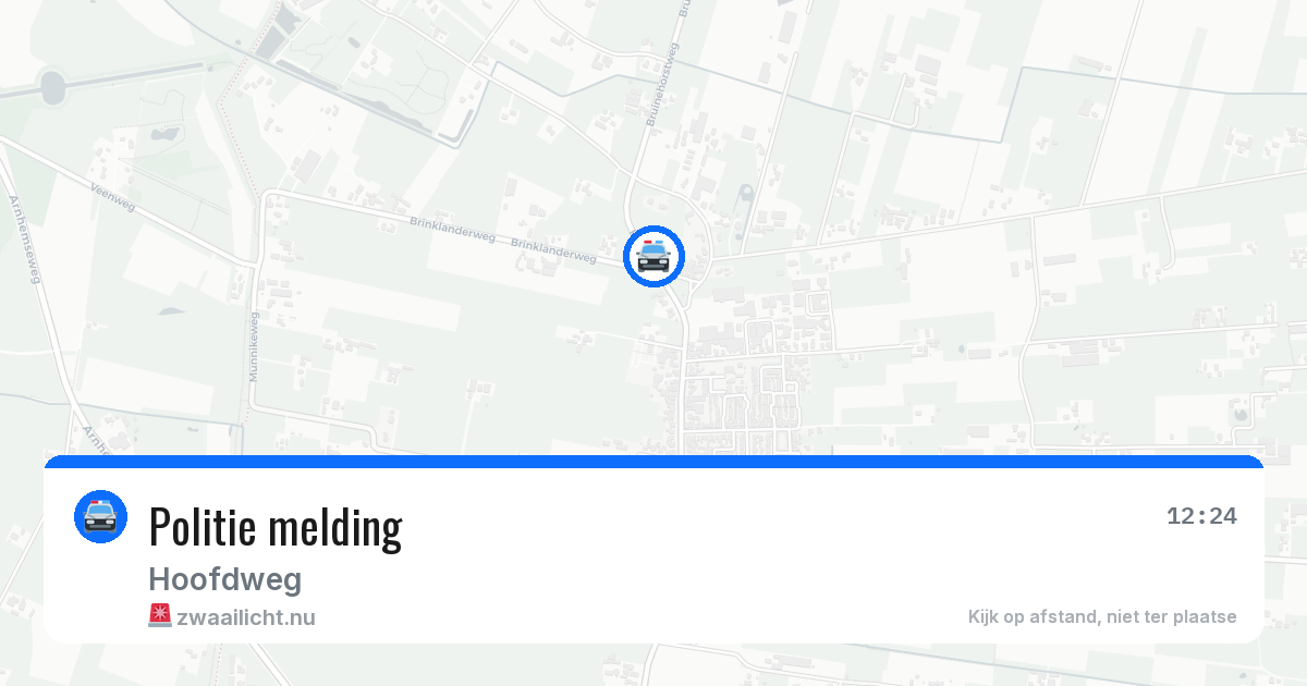 Politie melding — 5 jun 2026