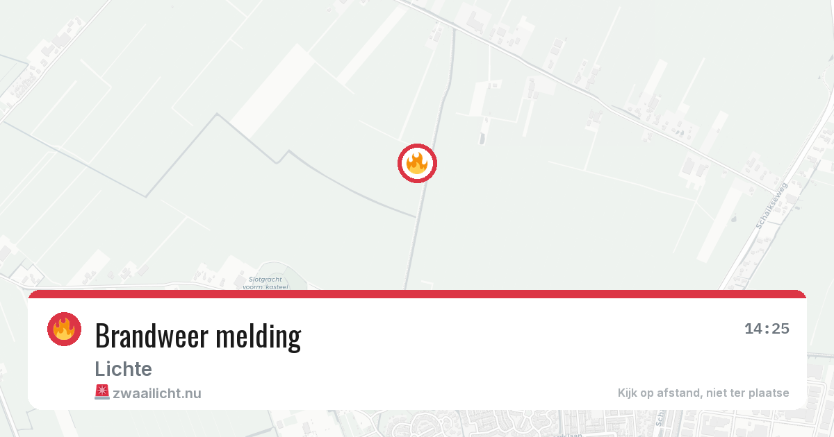Brandweer melding — 8 jun 2026