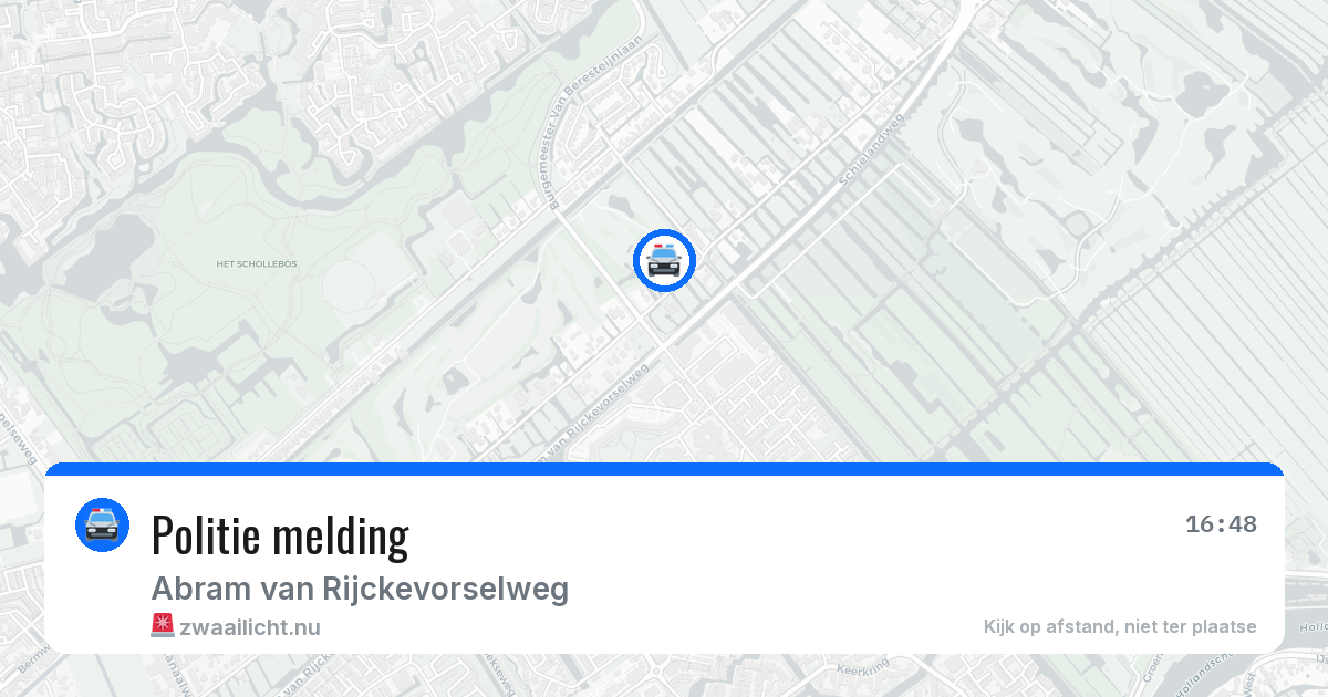 Politie melding — 7 apr 2026