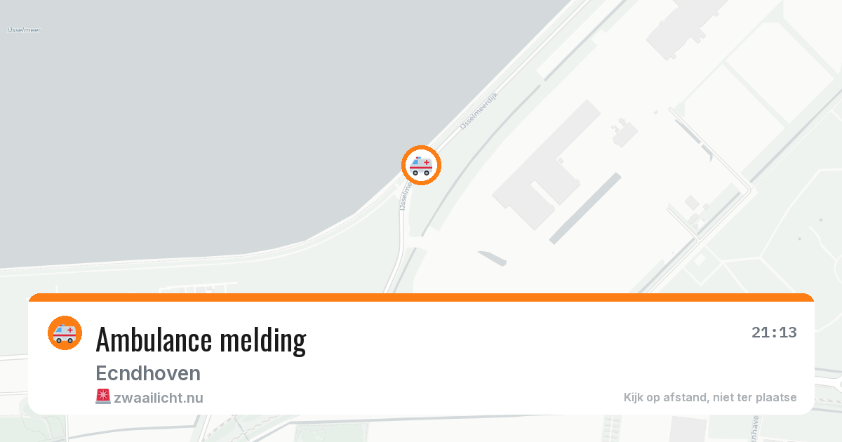 Ambulance melding — 5 apr 2026