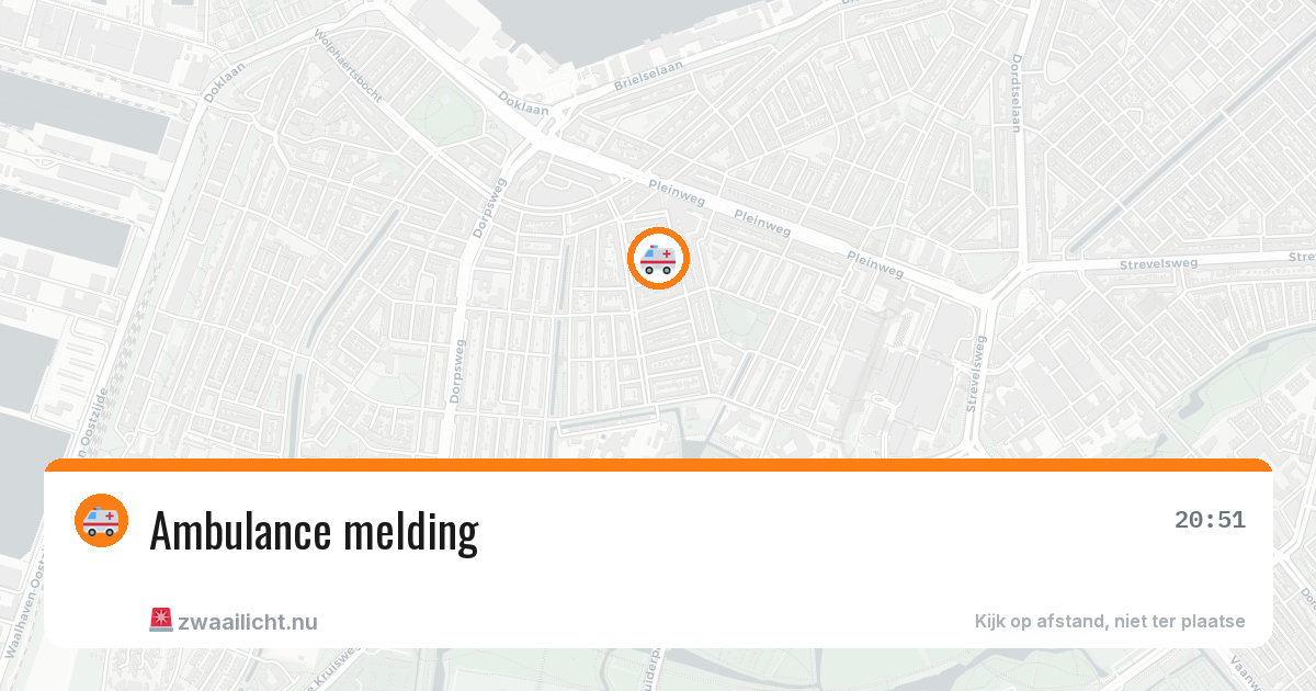 Ambulance melding — 5 mei 2026