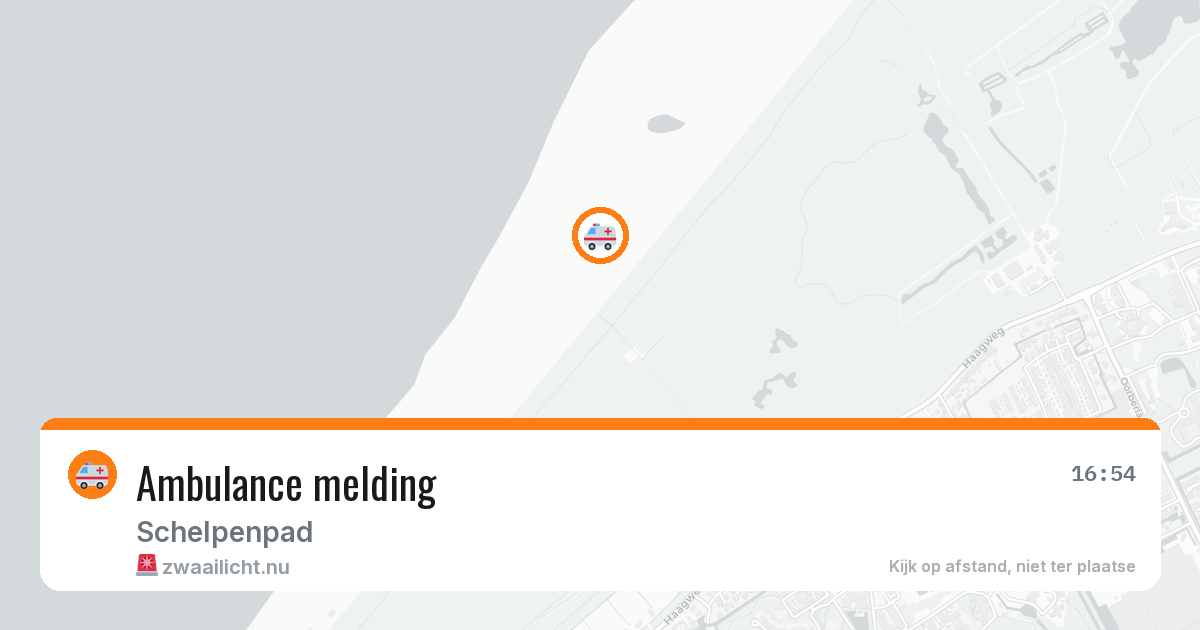Ambulance melding — 14 jul 2026