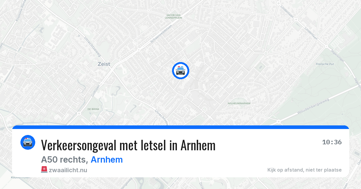 Verkeersongeval met letsel in Arnhem — 25 jan 2026