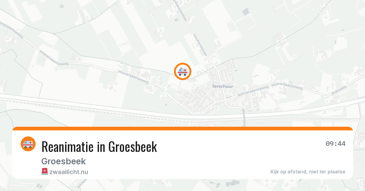 Reanimatie in Groesbeek — 8 feb 2026