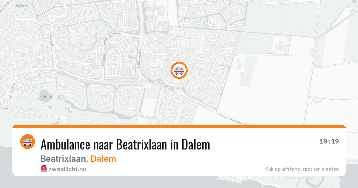 Ambulance naar Beatrixlaan in Dalem — 21 jul 2026