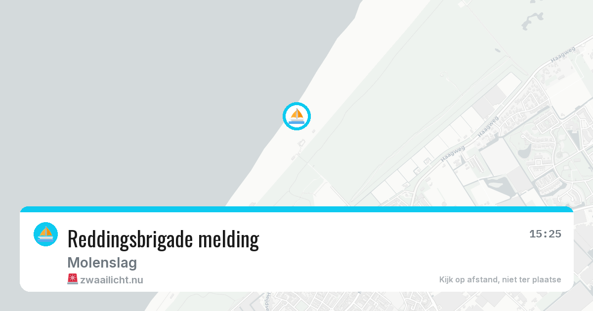 Reddingsbrigade melding — 24 jul 2026