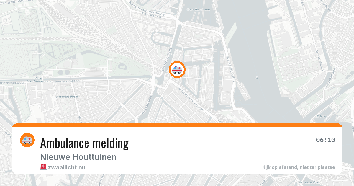 Ambulance melding — 5 jun 2026