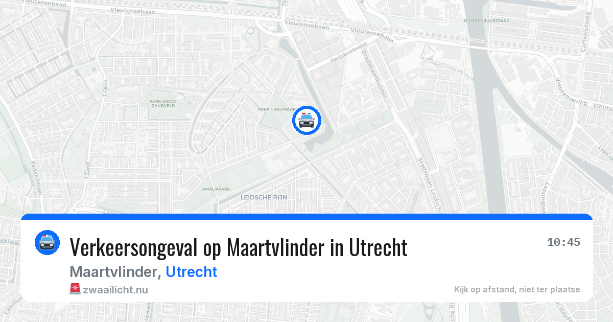 Verkeersongeval op Maartvlinder in Utrecht — 3 feb 2026